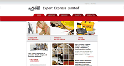 Desktop Screenshot of expertexpress.co.uk